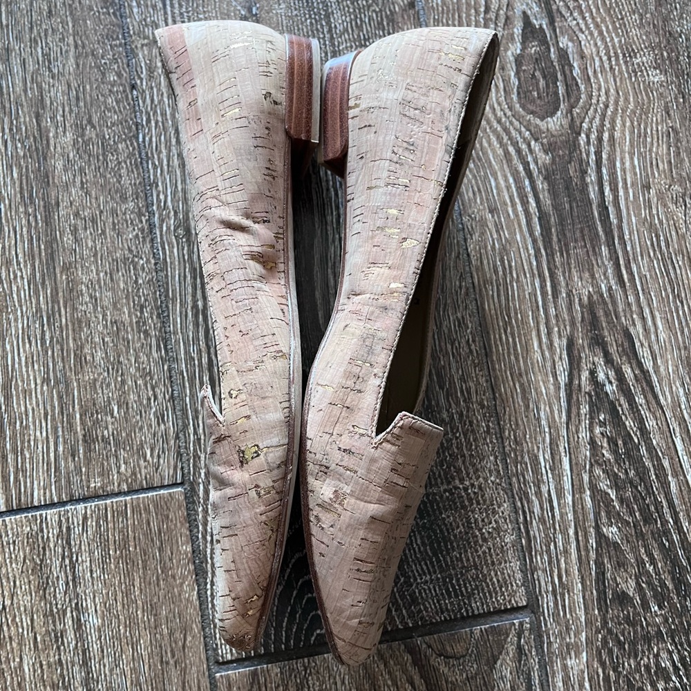 Stuart Weitzman Rialto Cork Pointed Flats - image 5